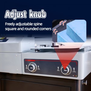 Colordowell's WD-M7A3: Perfect Automatic Book Binding Machine with Hot Glue Technology