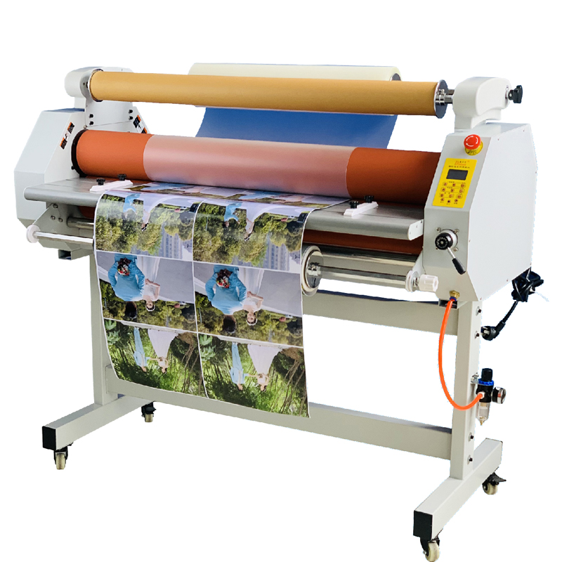 Colordowell WDDSG-1400B - Premium Crystal Film Pneumatic Roll Laminator - Hot and Cold Laminating