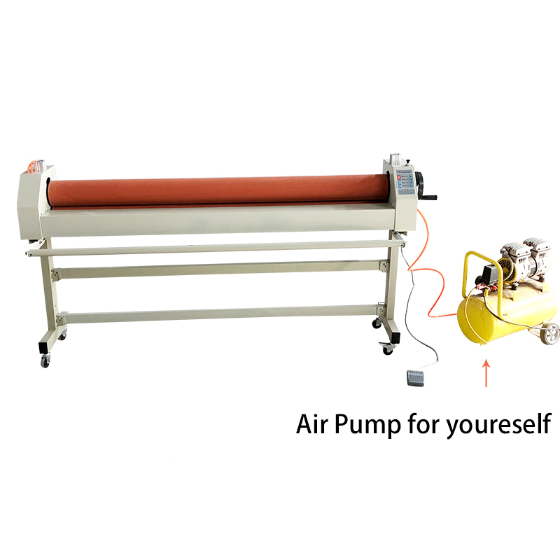 Colordowell's WD-QJ1600 Pneumatic & Electric Cold Roll Laminator