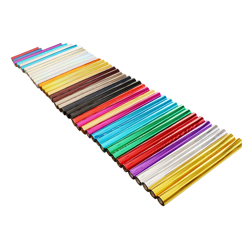 Colordowell's Premium PVC Heat Transfer Vinyl Hot Stamping Gold Foil Paper