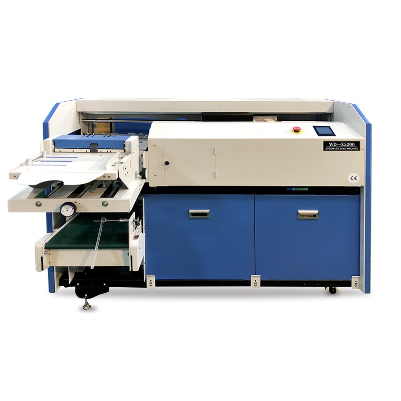 Colordowell WD-X5200 Full-Automatic Book Glue Binder: Quality Book Binding Machine