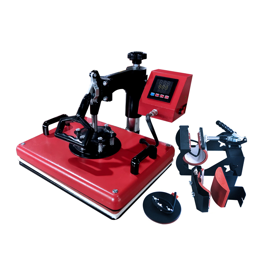 Colordowell's XYC-008-4in1 Combo Heat Press Machine with BP1P2 Controller