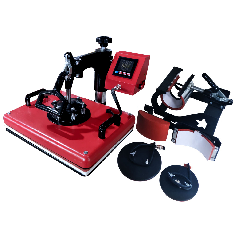 Colordowell's Premium 5-in-1 Heat Press Machine XYC-008 with BP1P2 Controller