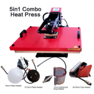 Colordowell's Highly Efficient 5-in-1 Combo Heat Press Machine - XYC-008E