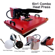 Colordowell's Advanced 6-in-1 Combo Heat Press Machine XYC-008E: A Versatile Heat Press Solution