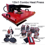Colordowell's 12-in-1 Multifunctional Heat Press Machine - XYC-008E